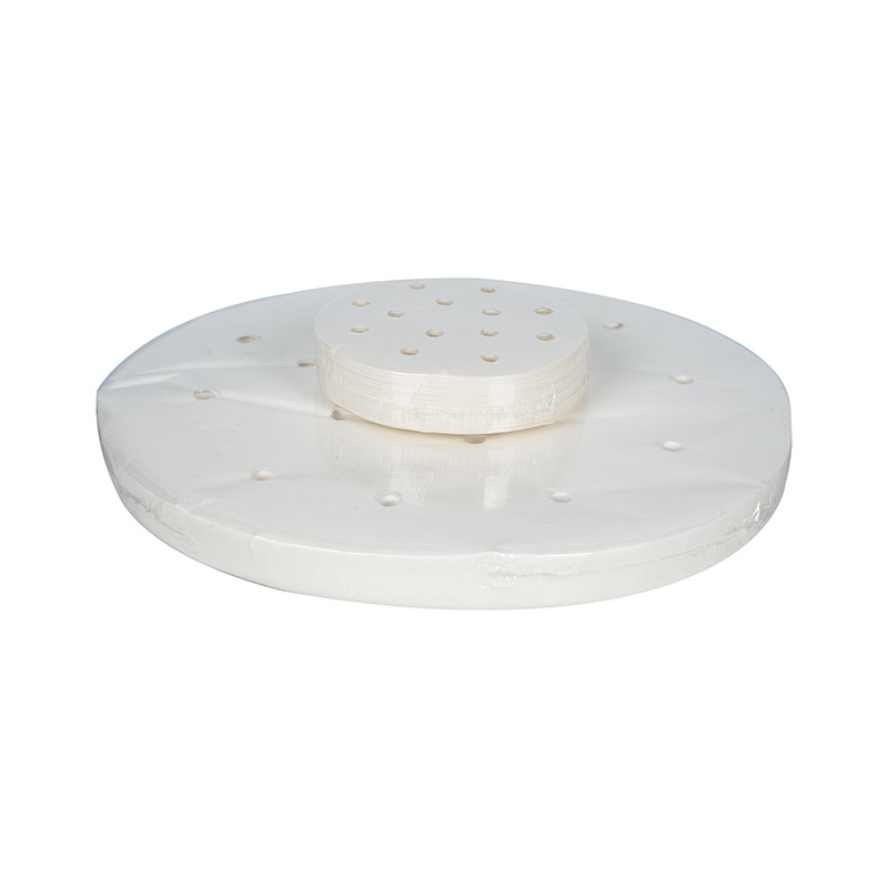 Air Fryer Liner perfurou papel de vapor redondo