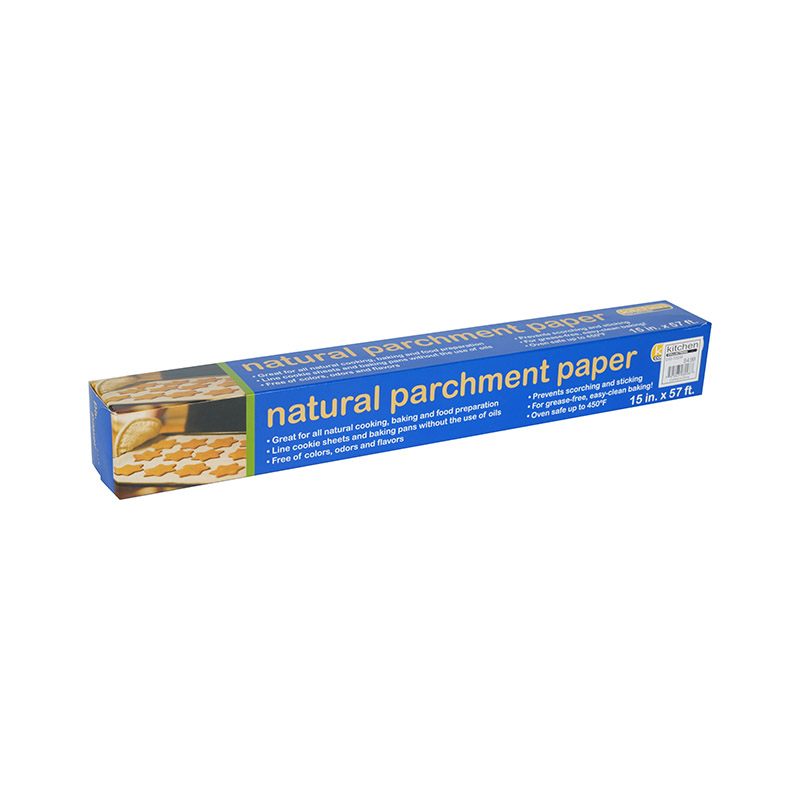 Folhas de papel manteiga de cozinha antiaderentes