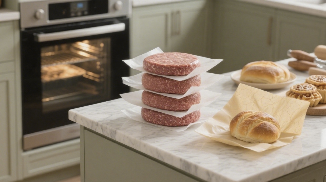 Como escolher o papel de embrulho certo para alimentos refrigerados ou congelados?